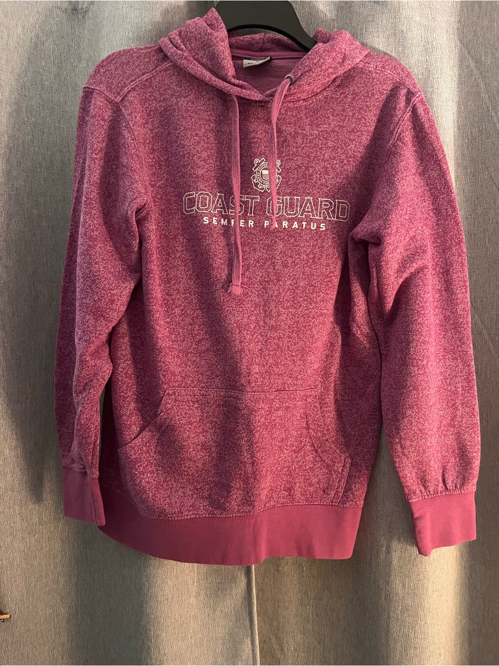MV Sport Heathered Rose Coast Guard Hoodie